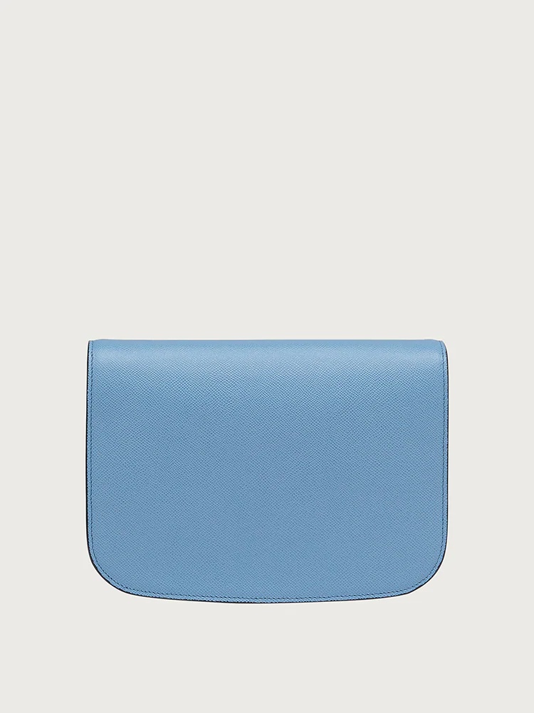 GANCINI ROUNDED FLAP BAG - 3