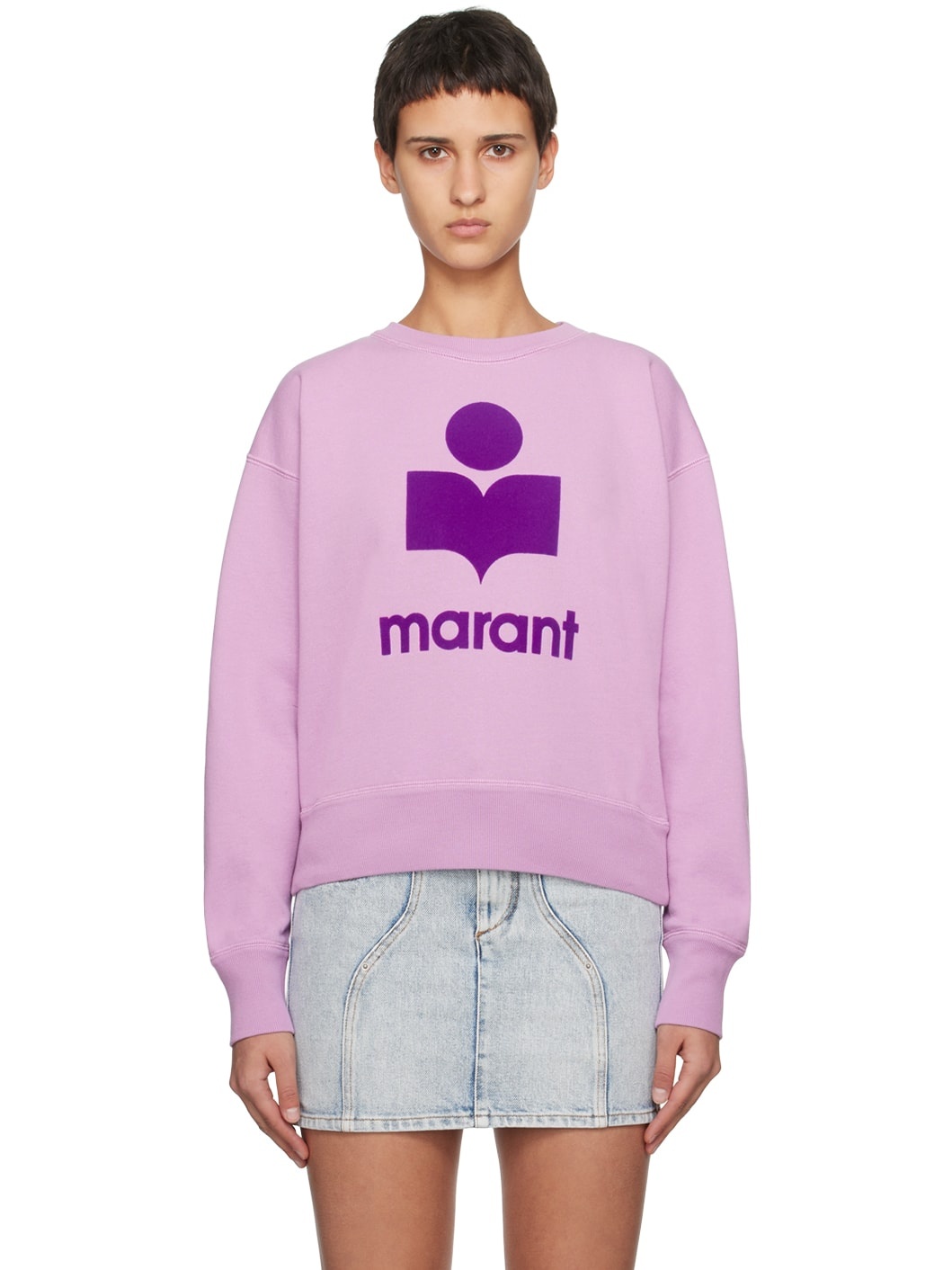 Purple Mobyli Sweatshirt - 1