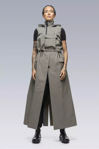 販*中様 sacai/ACRONYM Trench Alpha Green L ACRONYM SAC-J6010 sacai / ACRONYM Trench Dress Alpha Green