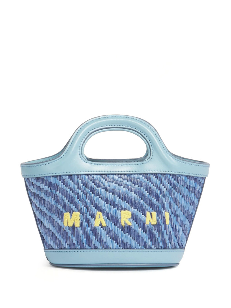 Marni Logo-embroidered Tote Bag 1