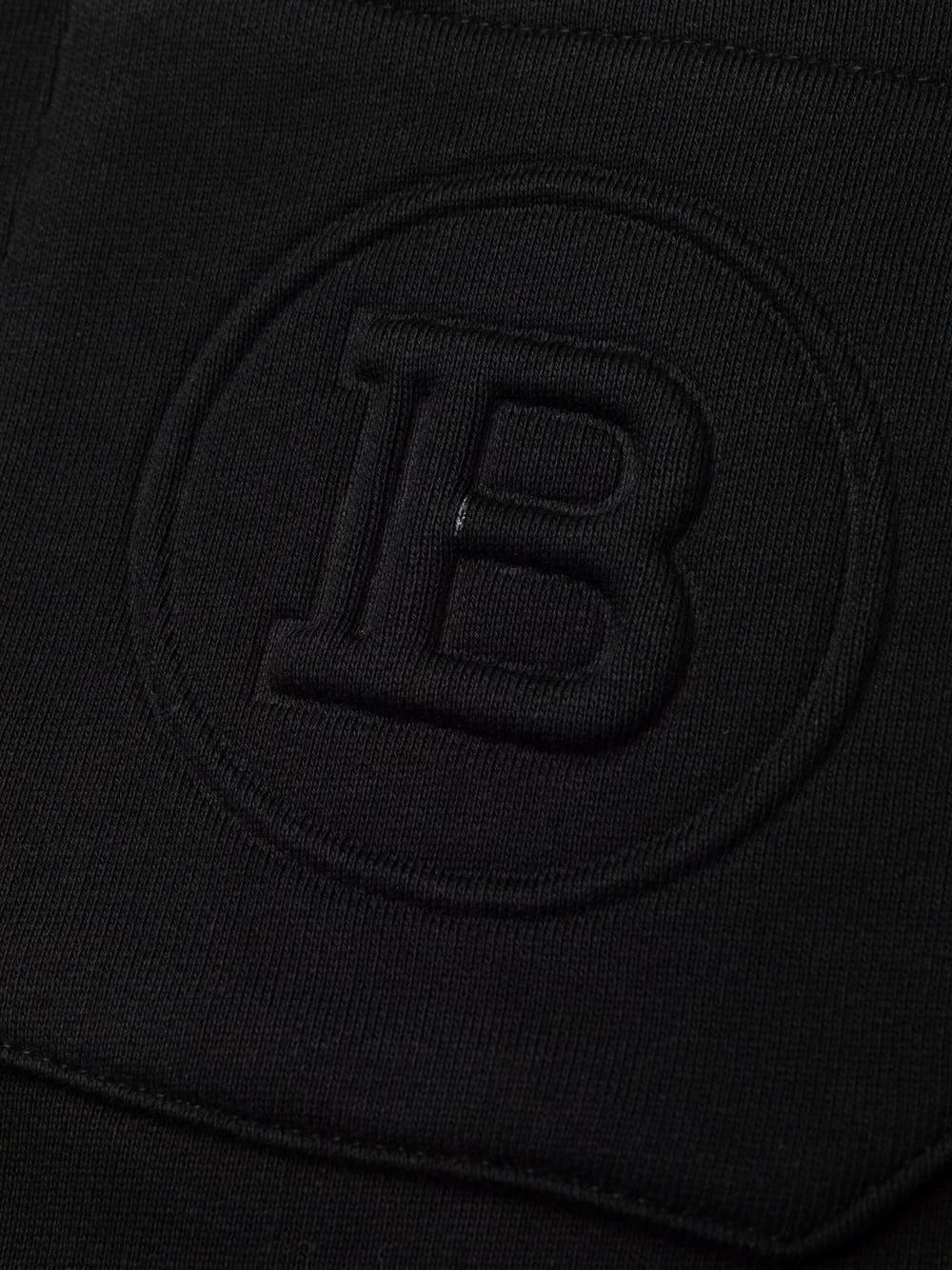 embossed logo track pants - 6