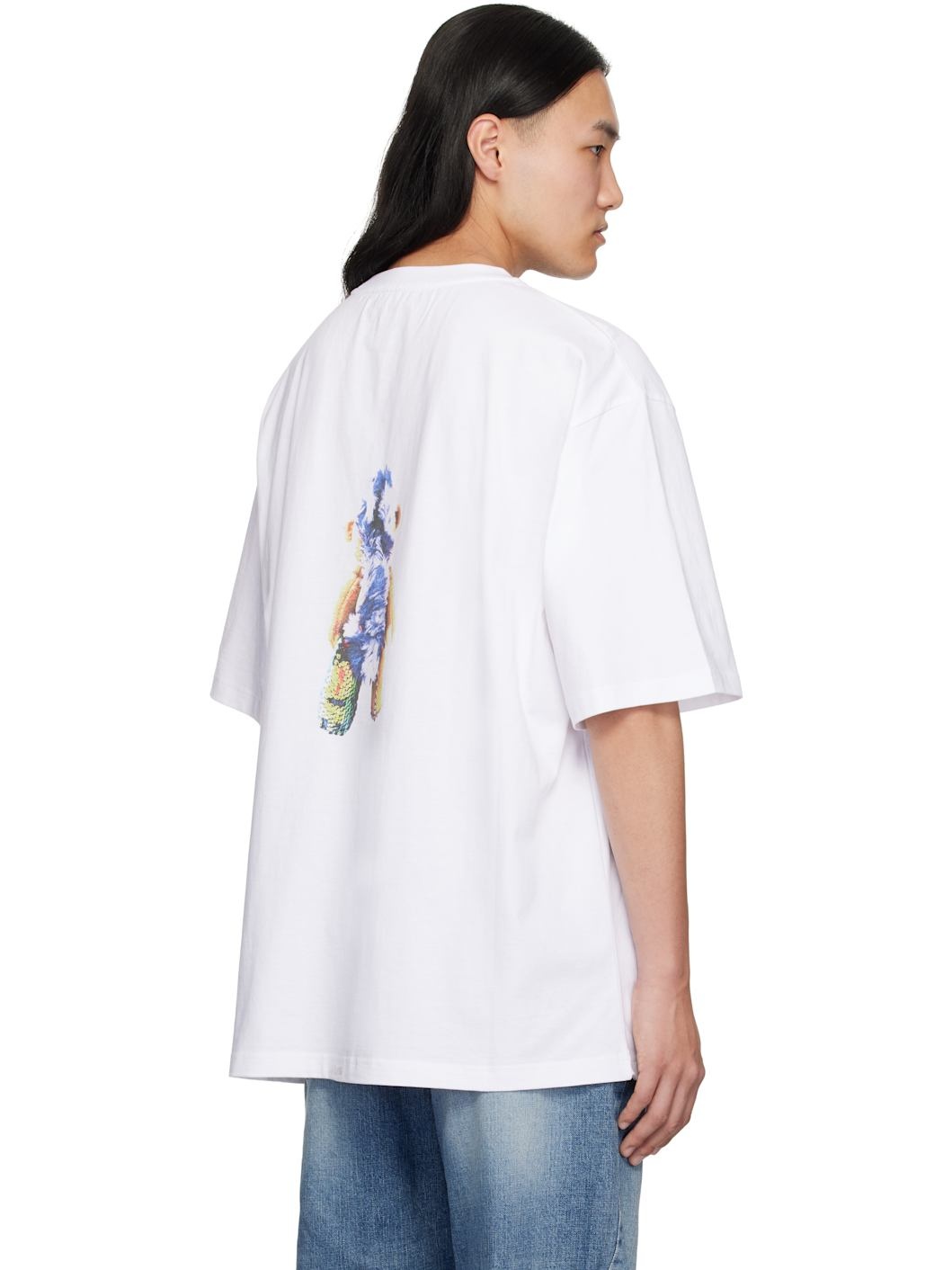White Punk Teddy T-shirt - 3