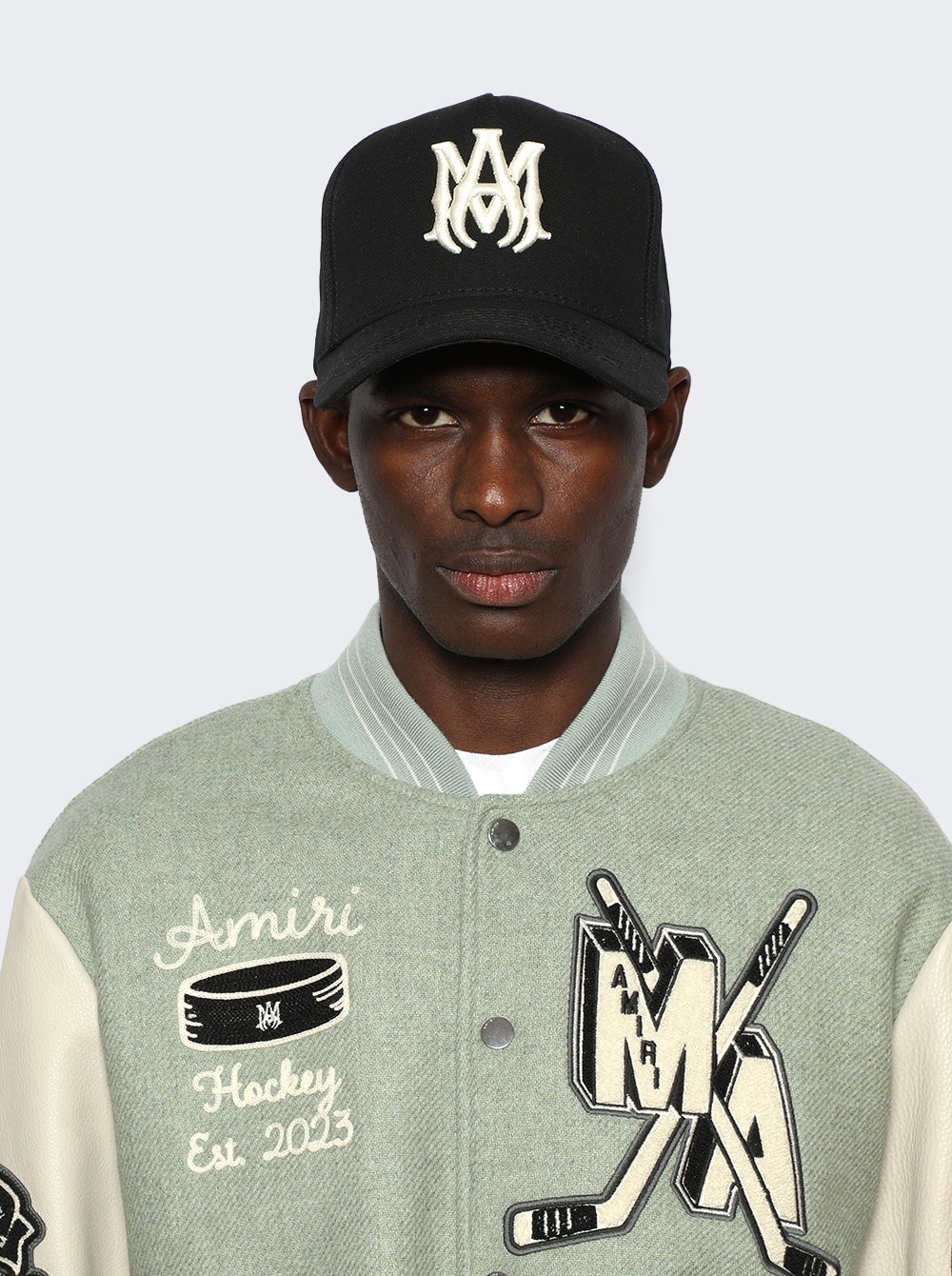 AMIRI MA Logo Canvas Hat Black | thewebster | REVERSIBLE
