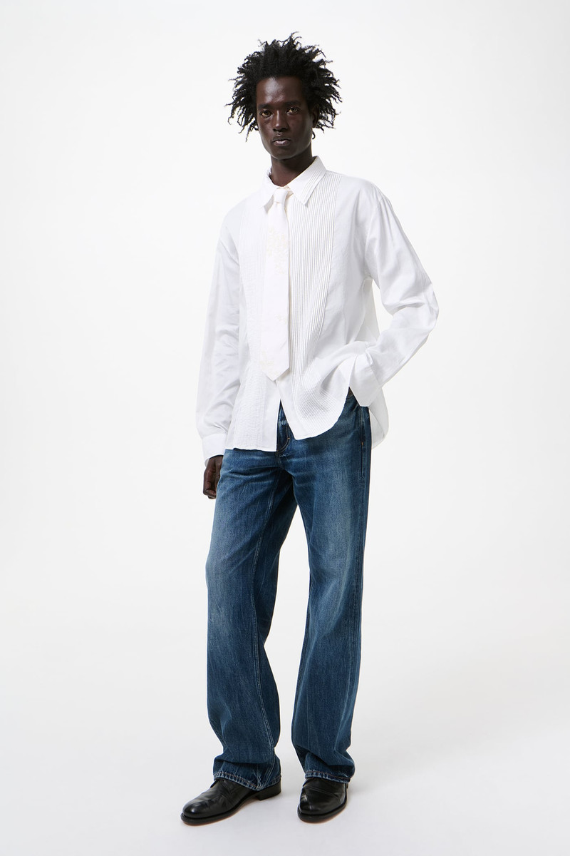 Our Legacy Promise Shirt Ivory Cloud Breezy Cotton outlook