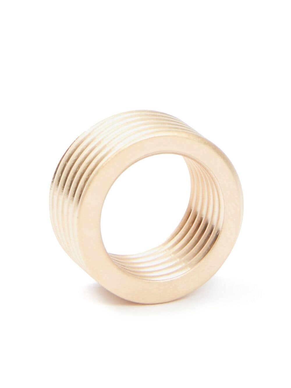 ribbed chunky ring - 2