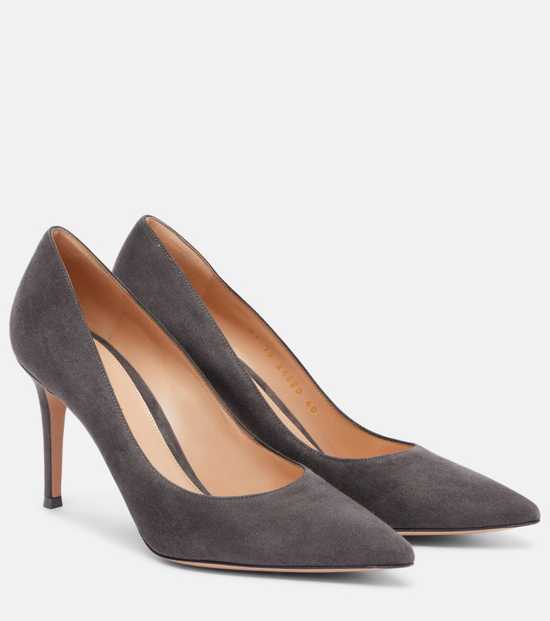 Gianvito 85 suede pumps 1