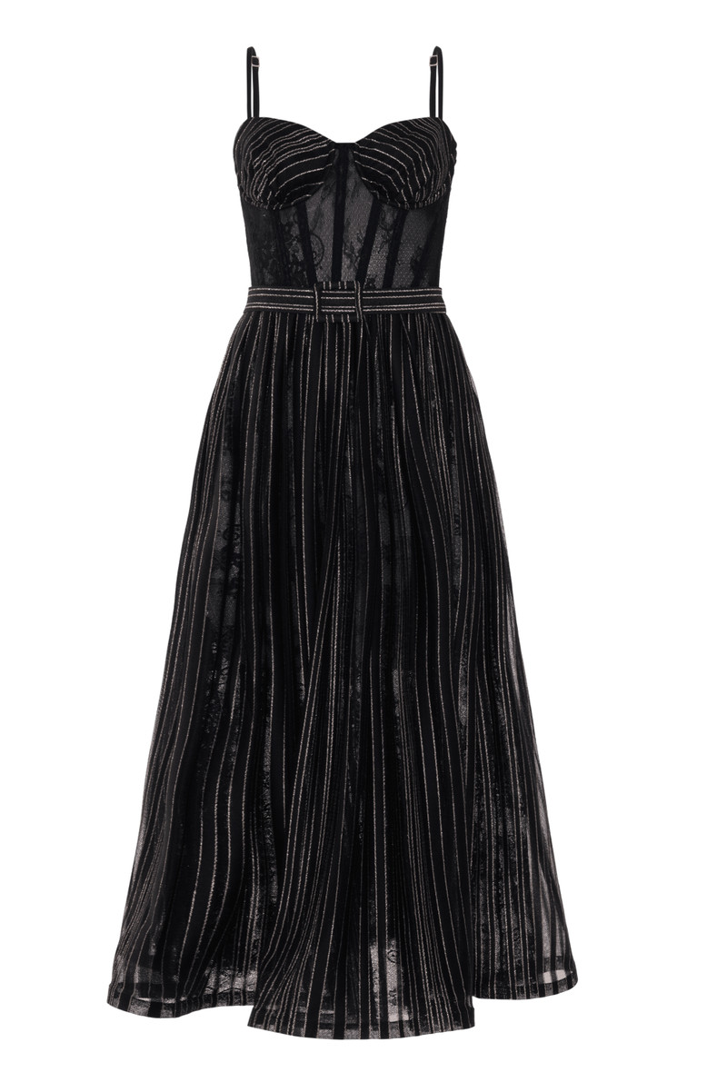 PRISM LUREX MIDI DRESS 4