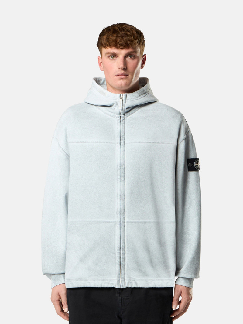 Stone Island 6100017 ORGANIC COTTON FLEECE, REFLECTIVE GARMENT LAMINATION outlook