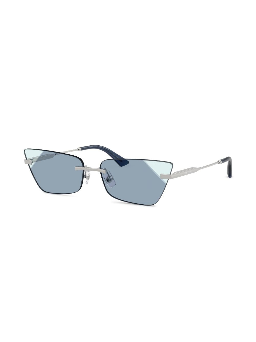 geometric-frame sunglasses - 2
