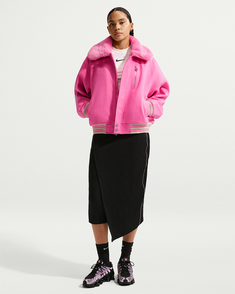 Naomi Osaka Varsity Wool Jacket 4