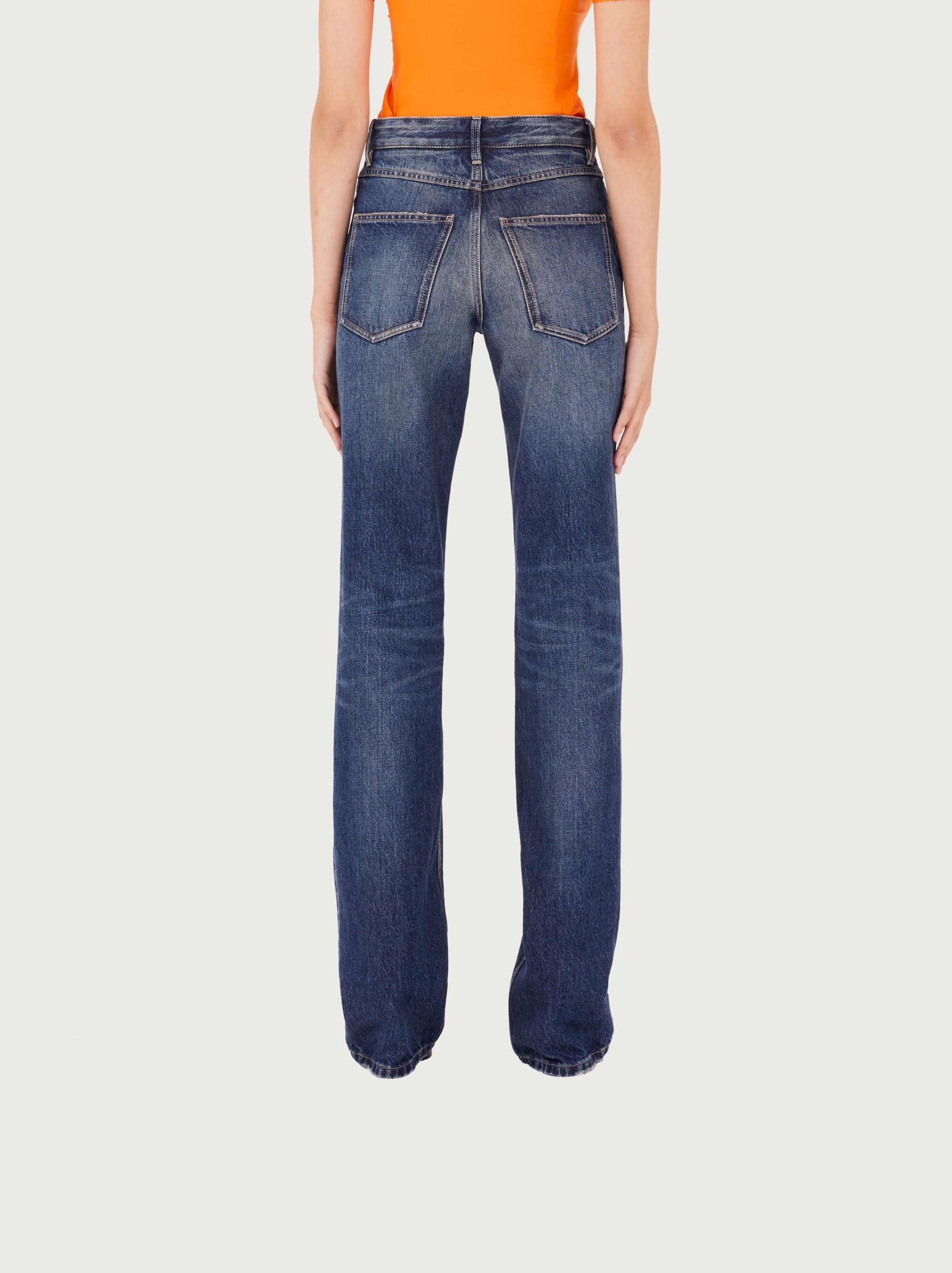 Denim 5 pocket trouser - 4