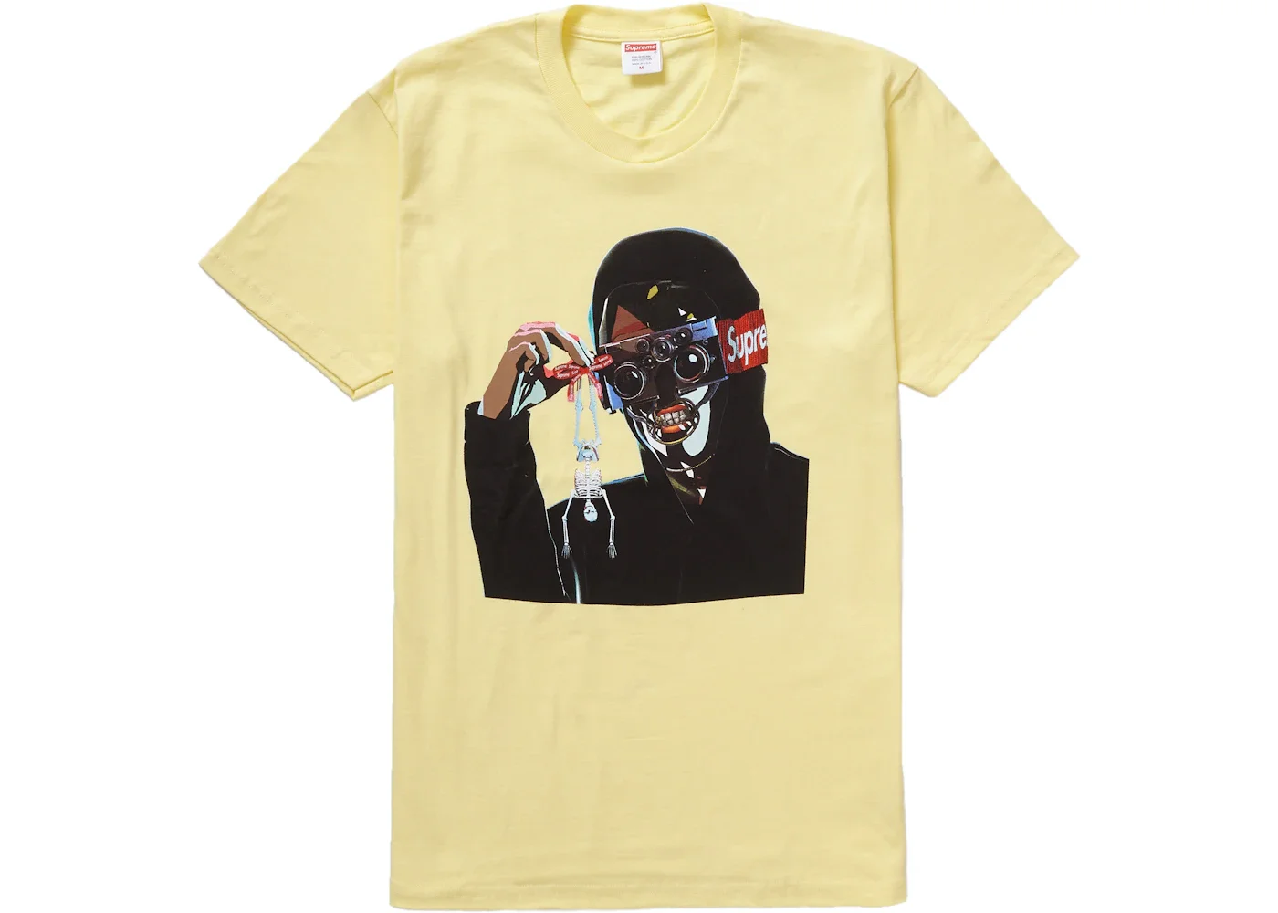 Supreme Creeper Tee Pale Yellow - 1