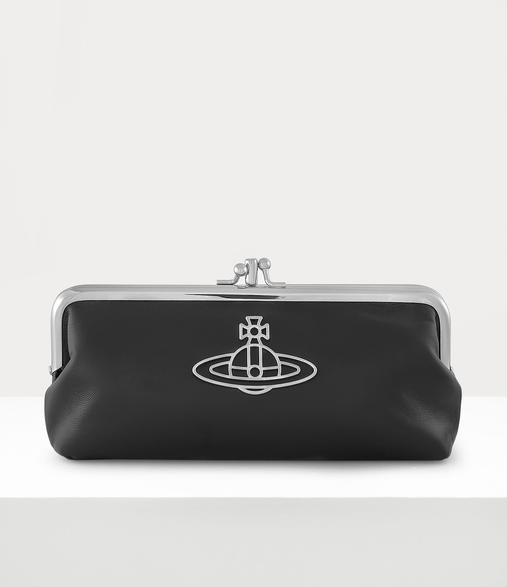 NAPPA THIN LINE ORB FRAME PURSE WITH CHAIN - 1