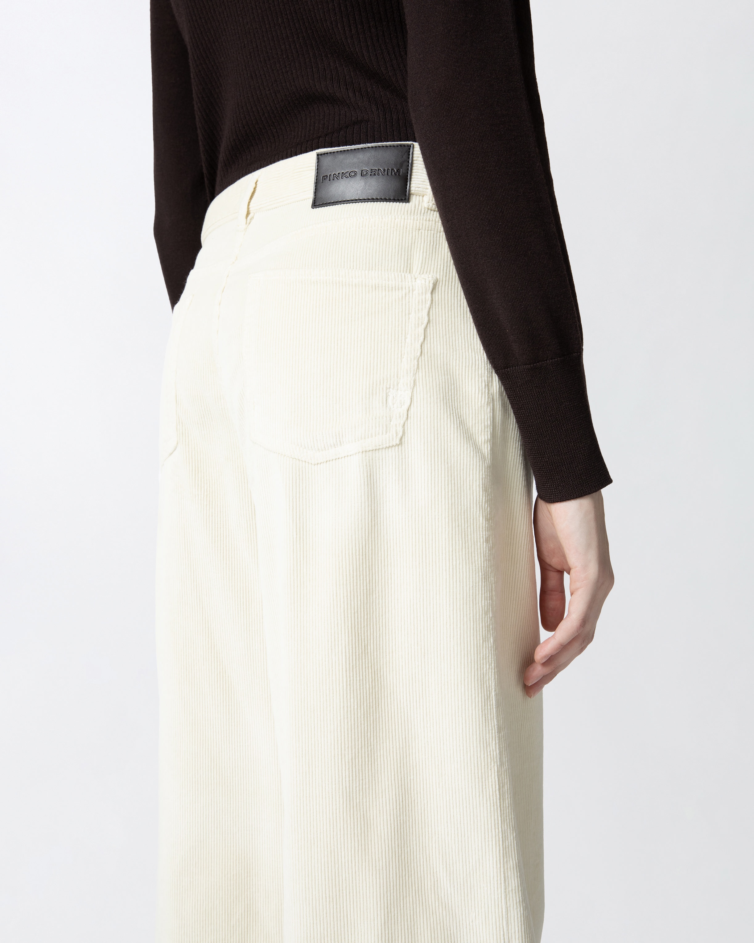 CORDUROY PALAZZO TROUSERS - 5