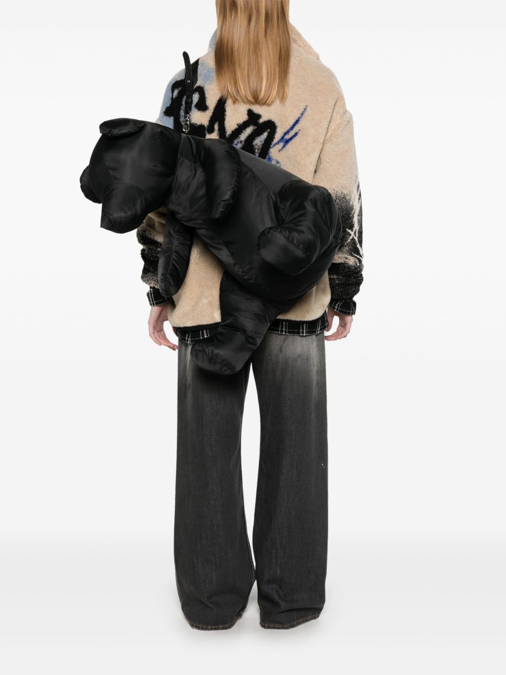 bear-shaped cross body bag - 2