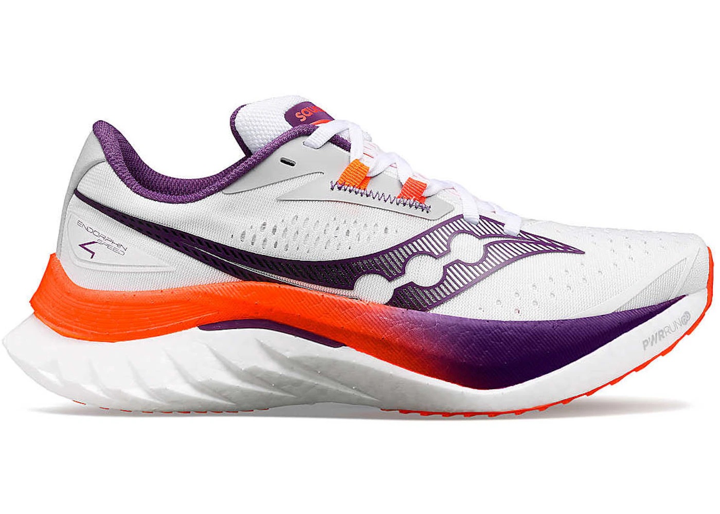 Saucony Endorphin Speed 4 White Violet (Women's) - 1
