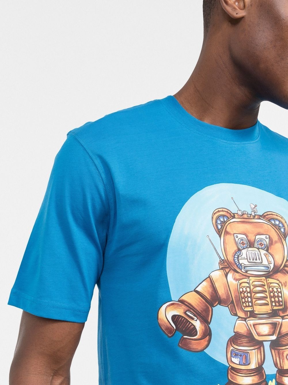 Robot Teddy organic-cotton T-shirt - 5