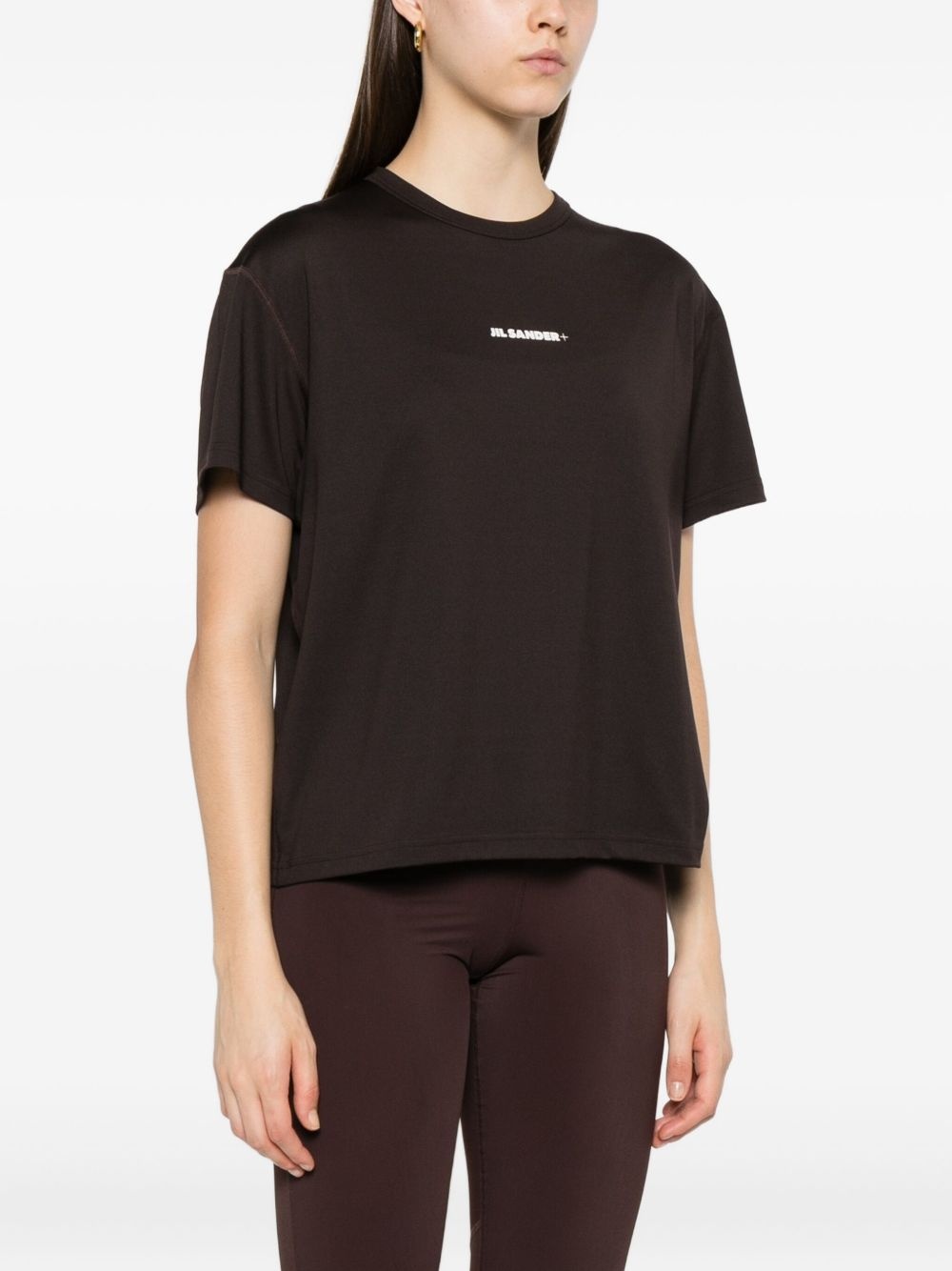 logo-appliqué T-shirt - 3