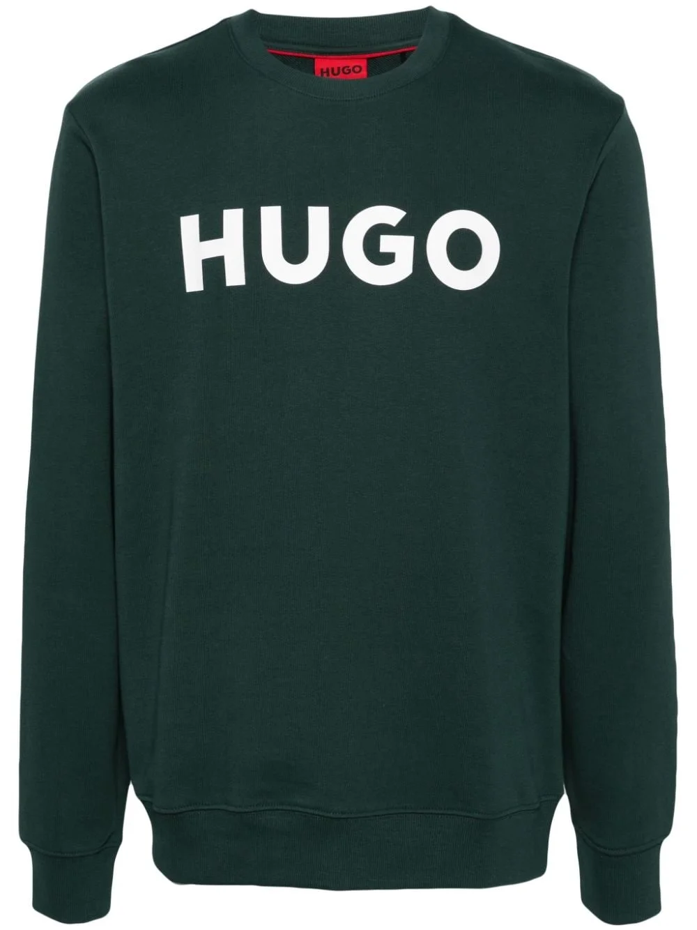 logo-print jersey sweatshirt - 1