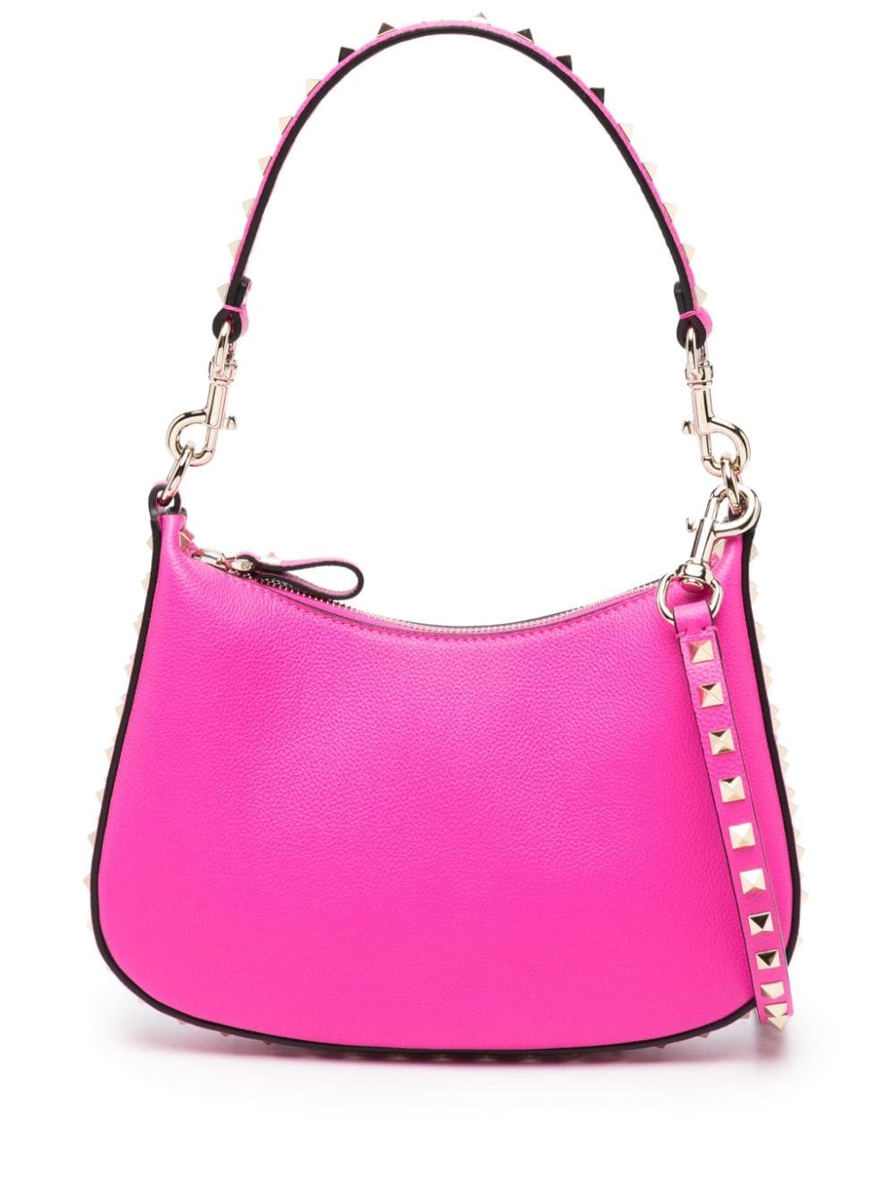 small Rockstud leather shoulder bag - 1