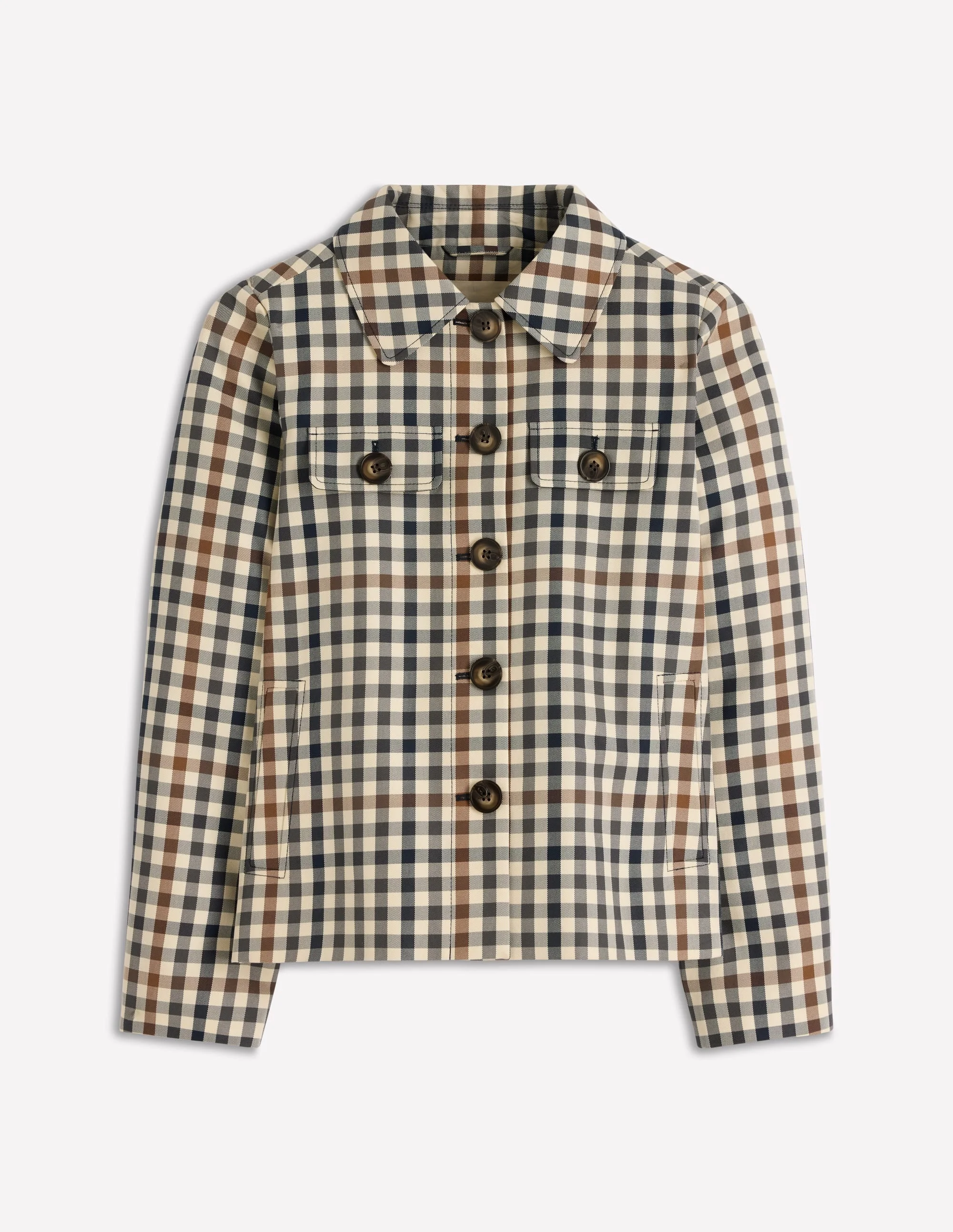 Gloucester Mac-Grey, Brown Multigingham - 1