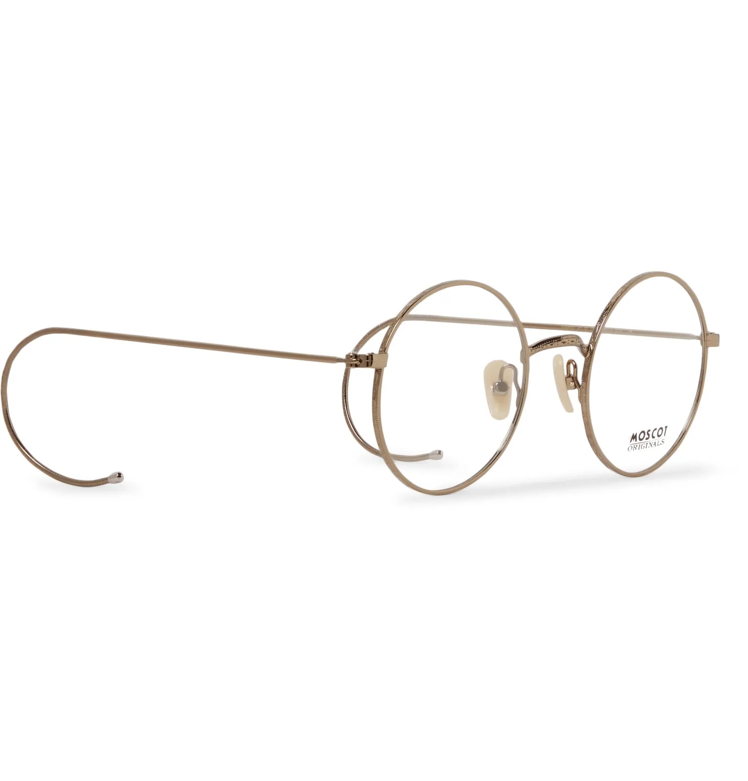 Hamish Round-Frame Gold-Tone Optical Glasses - 3