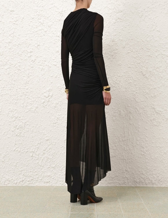 Illustration Gathered Dress - 3