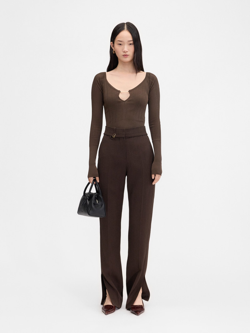 JACQUEMUS The Pralù top outlook