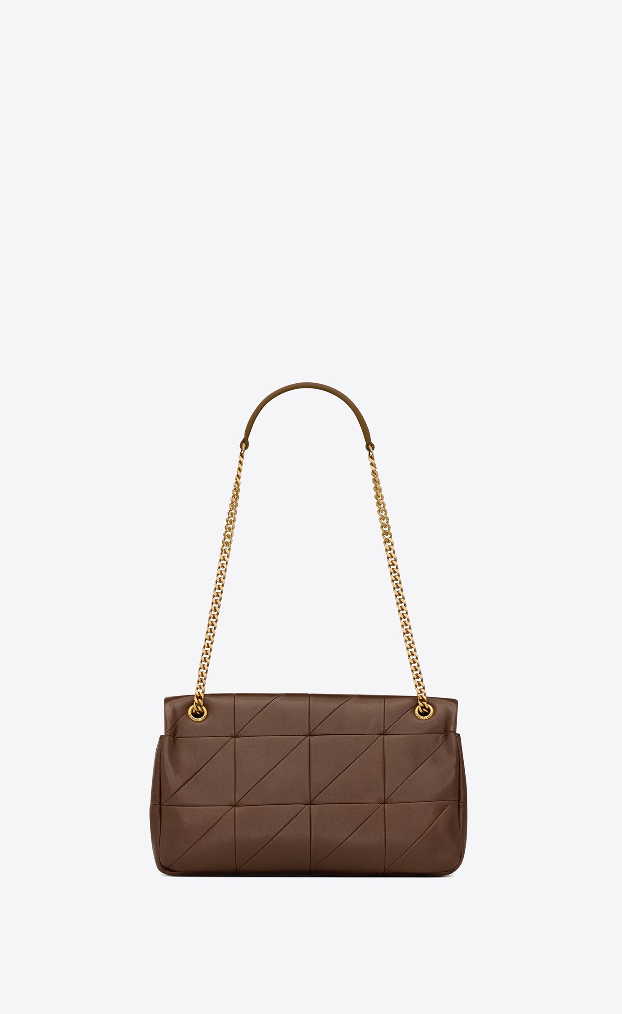 jamie medium chain bag "carré rive gauche" in lambskin - 3