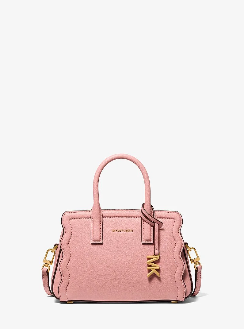 Laila Extra-Small Pebbled Leather Convertible Crossbody Bag - 1