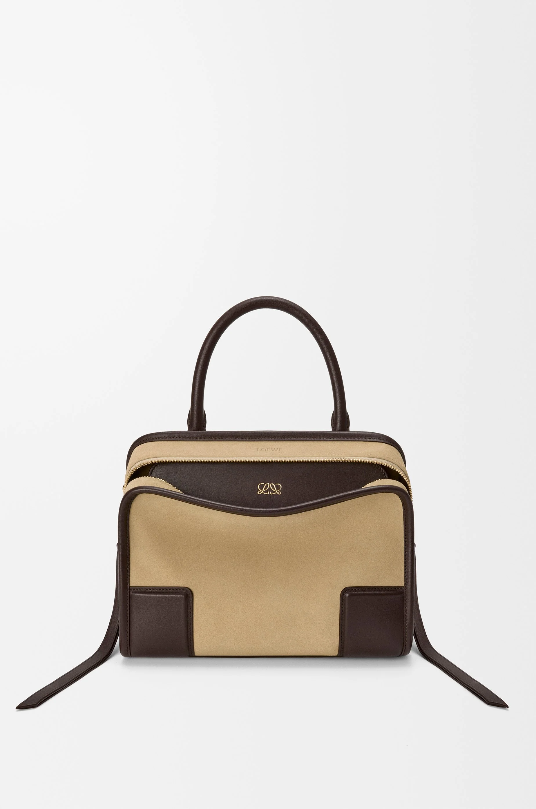 Small Amazona 180 bag in suede - 1