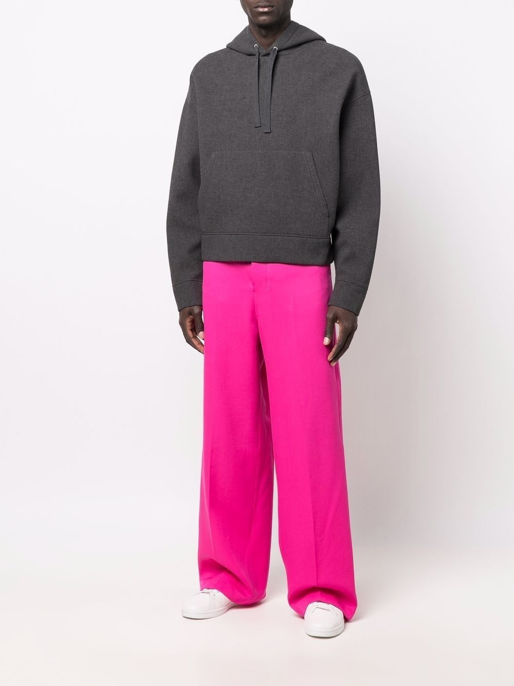 wide-leg tailored trousers - 2