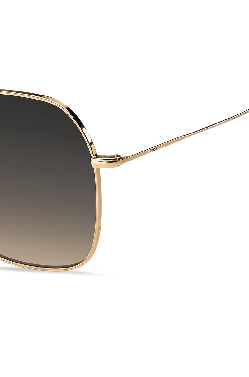 BOSS STEEL SUNGLASSES WITH BRANDED TEMPLES outlook