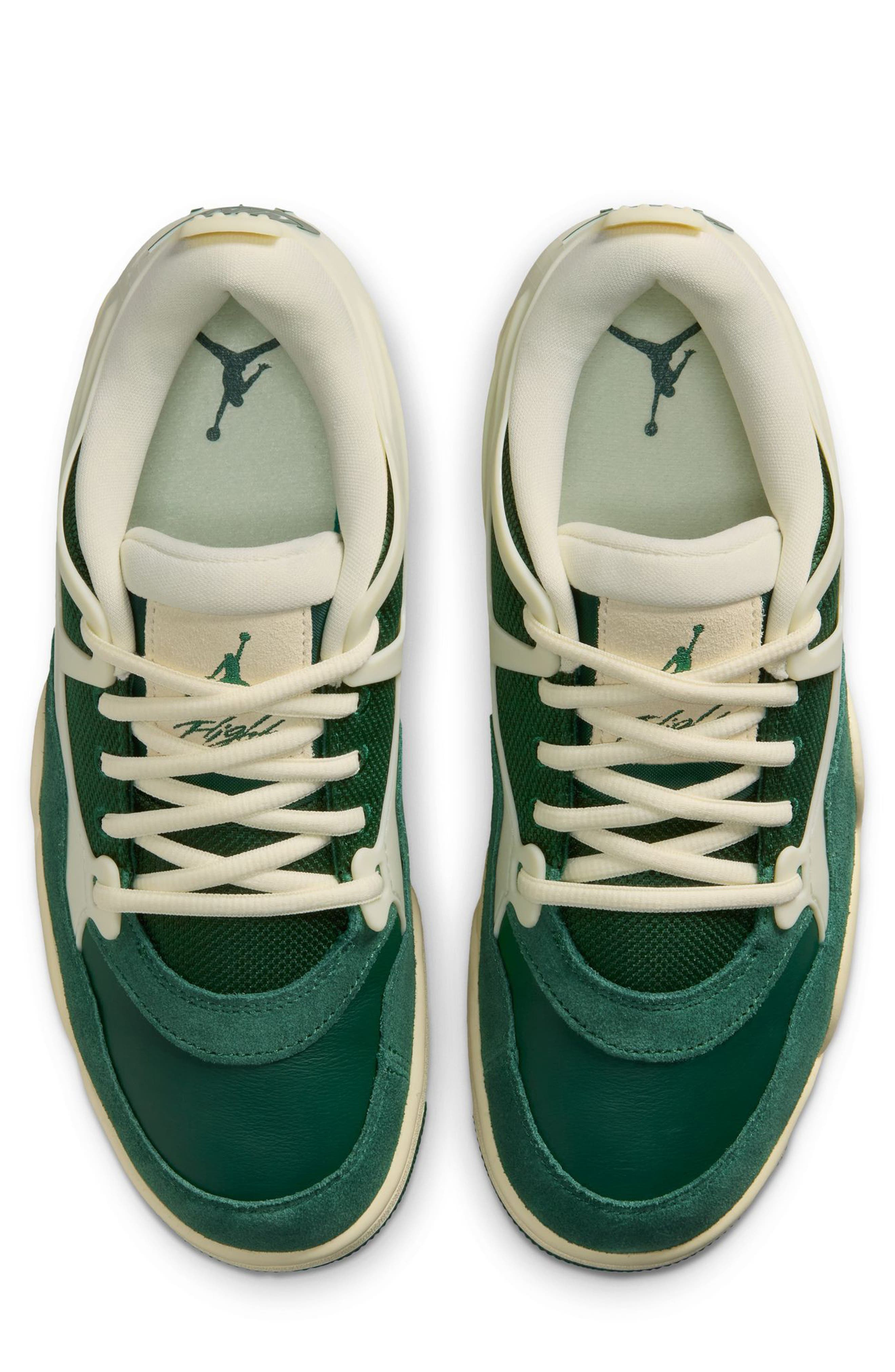 Air Jordan 4RM Sneaker in Fir/Coconut Milk/Malachite at Nordstrom - 3