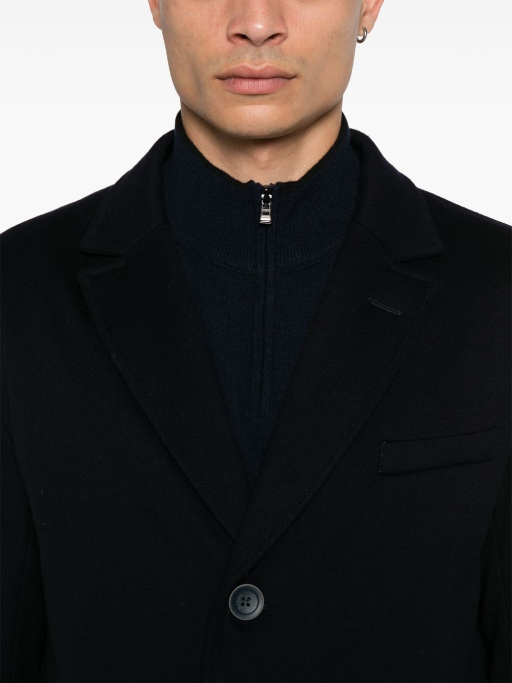 virgin wool coat - 6