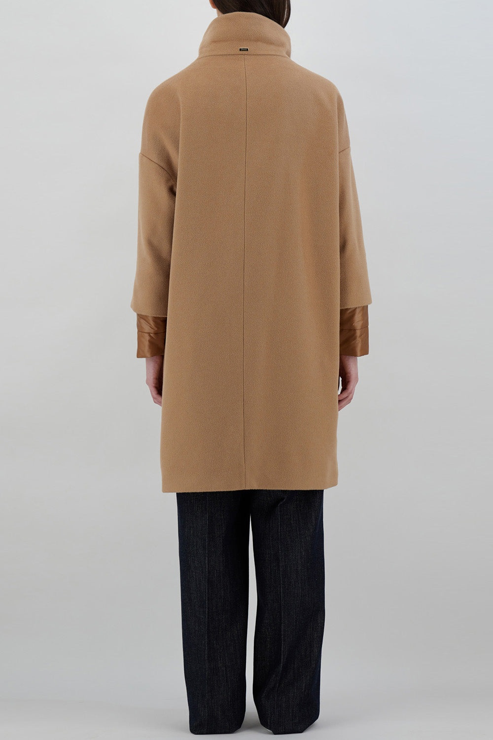 Cocoon Coat - Camel - 4