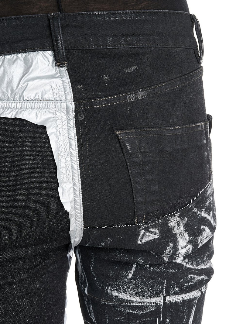 Black Denim Collage Tyrone Jeans 7