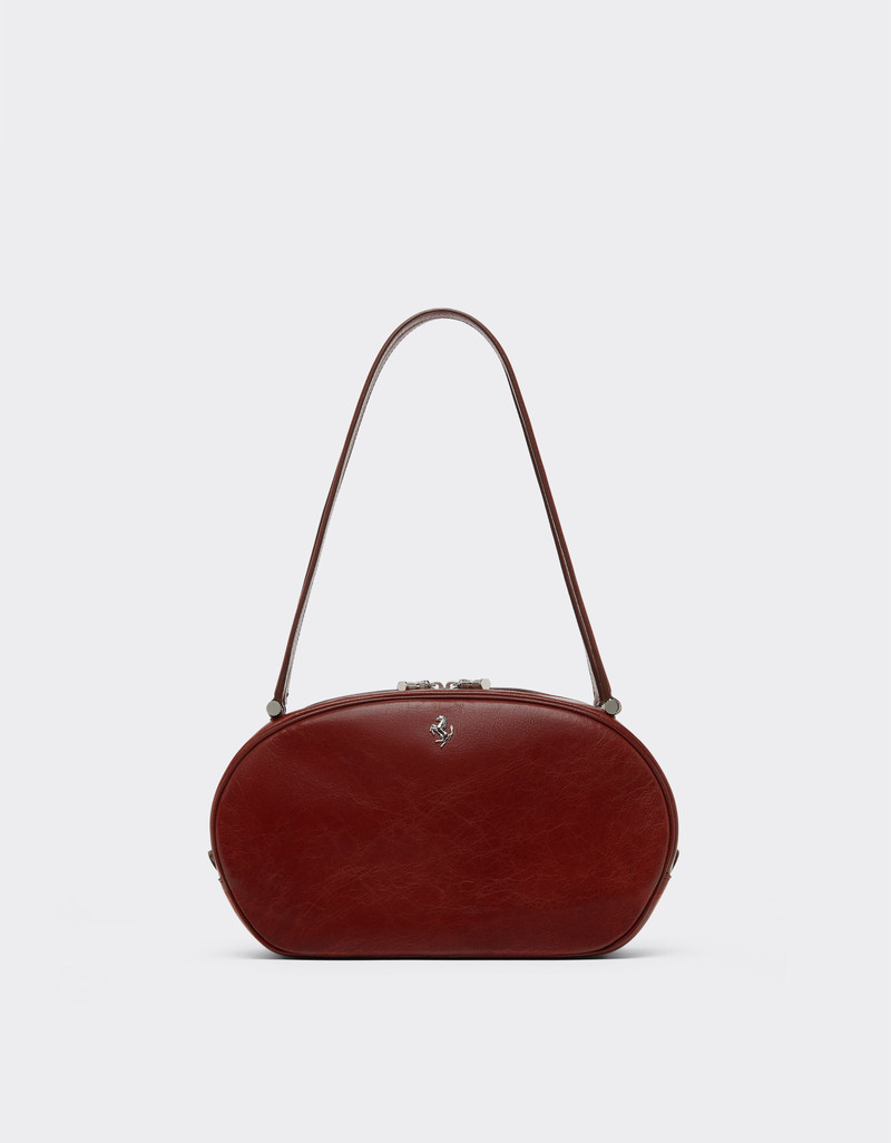 The Ferrari Dino Tote Soft in shiny leather 1