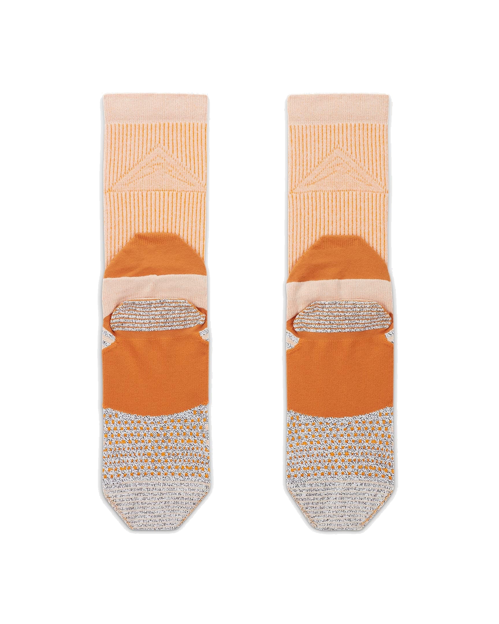 Nike Dri-FIT Trail Running Crew Socks 'Orange' CU7203-030 - 4