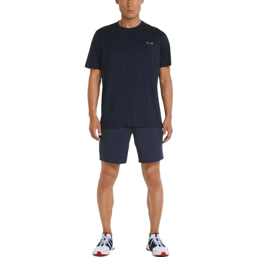 PUMA X Palm Tree Crew Golf Tee 'Navy' 534087-02 - 3