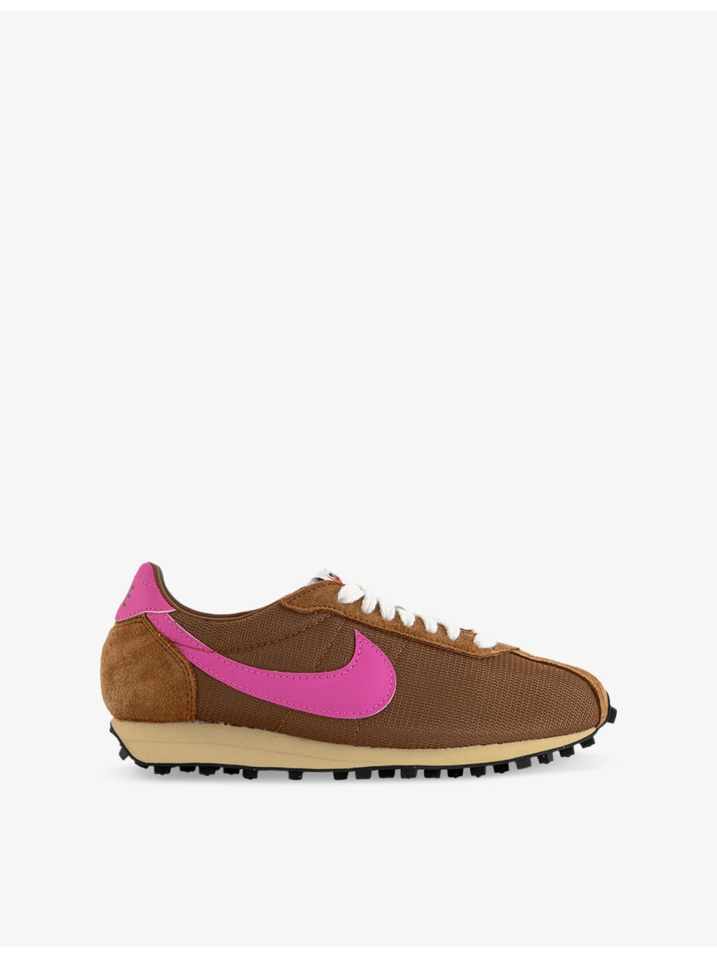 LD 1000 Logo-Embroidered Suede and Mesh Low-Top Trainers - 1