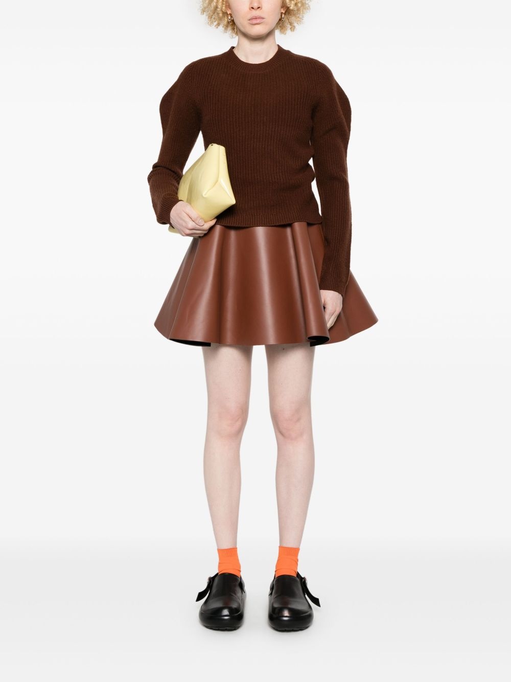 puff-sleeves sweater - 2