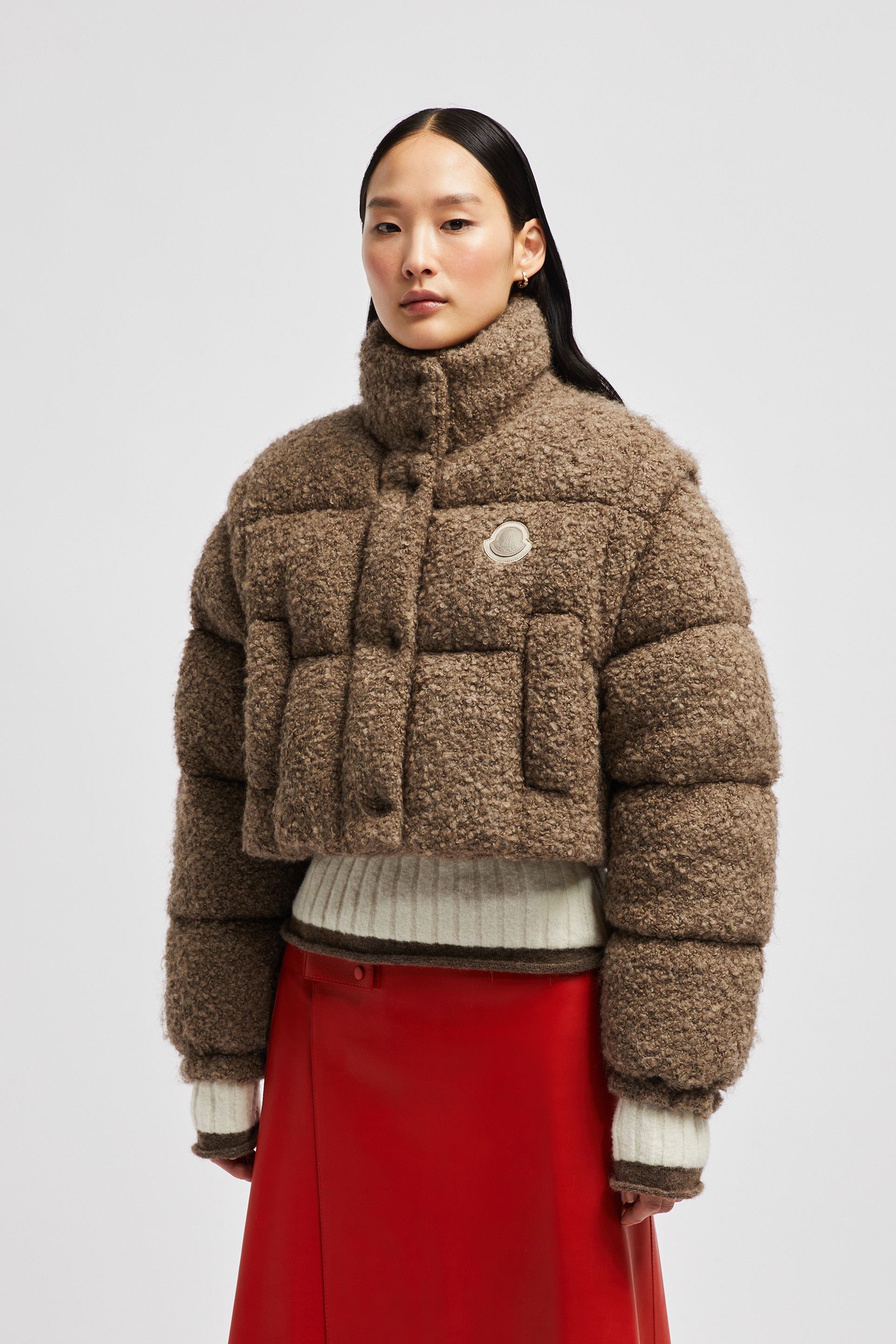 Cytinelle 2-in-1 Tweed Down Jacket - 3