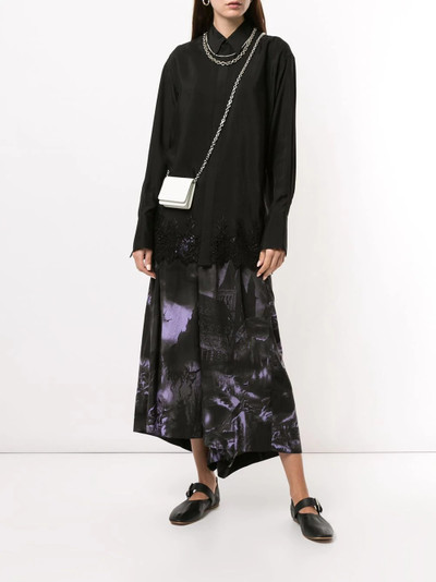 Y's paperbag waist palazzo trousers outlook