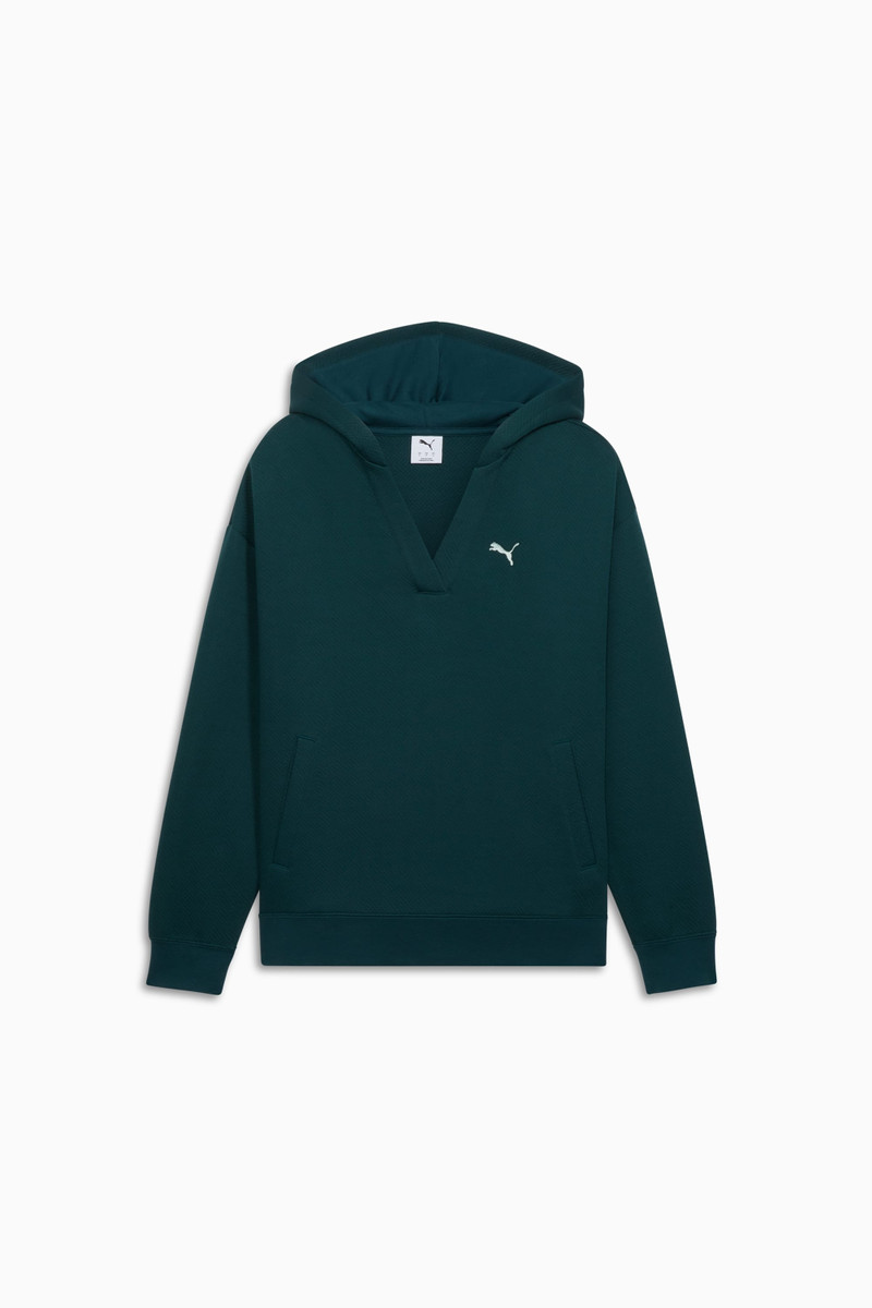 PUMA Elevated Essentials Women's Jacquard Hoodie 1