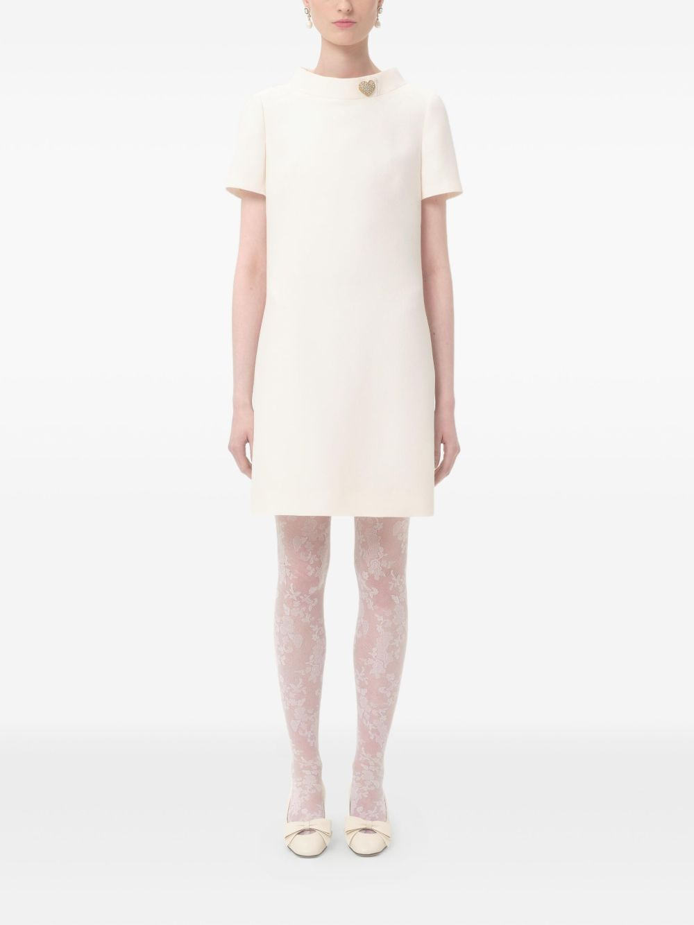 CREPE COUTURE SHORT DRESS - 2