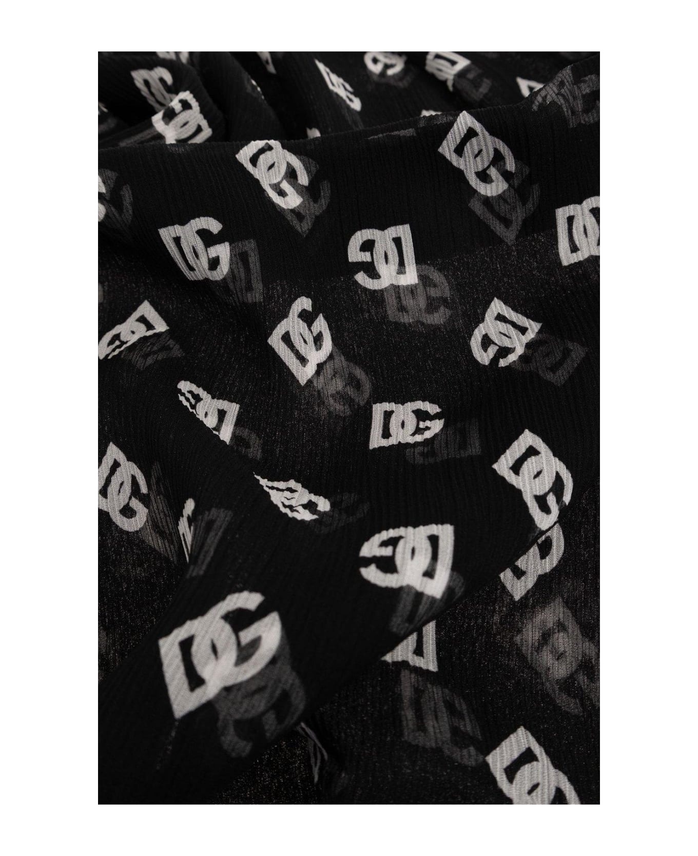 All-over Dg Logo Printed Scarf - 3