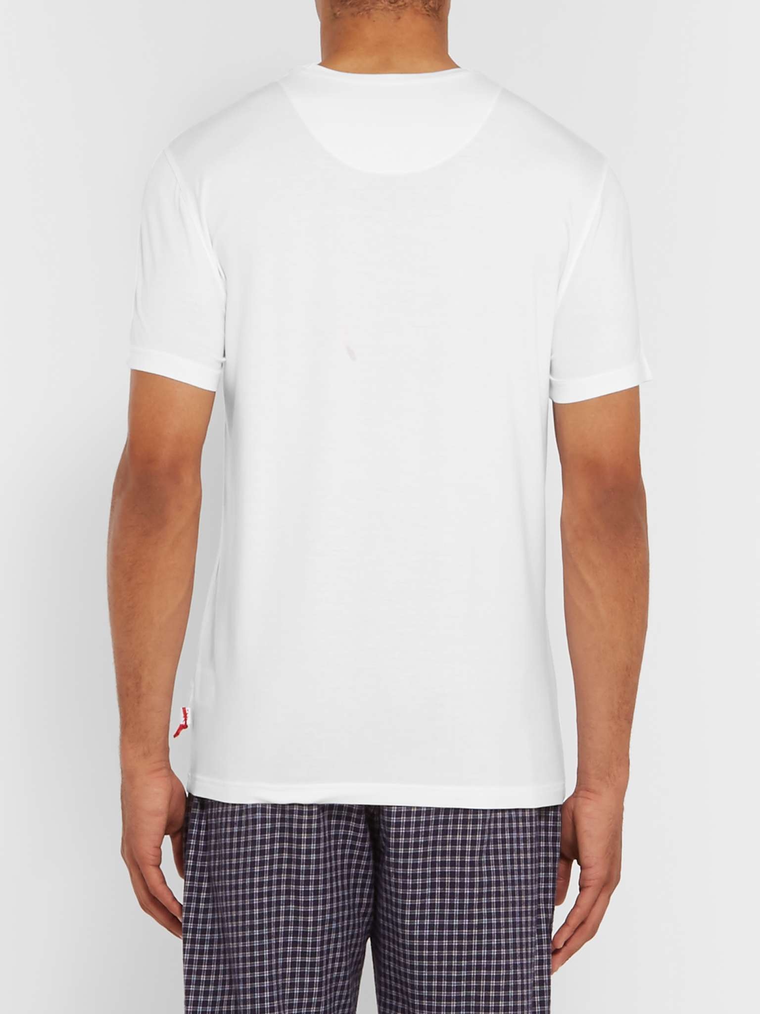 Basel Stretch Micro Modal Jersey T-Shirt - 4