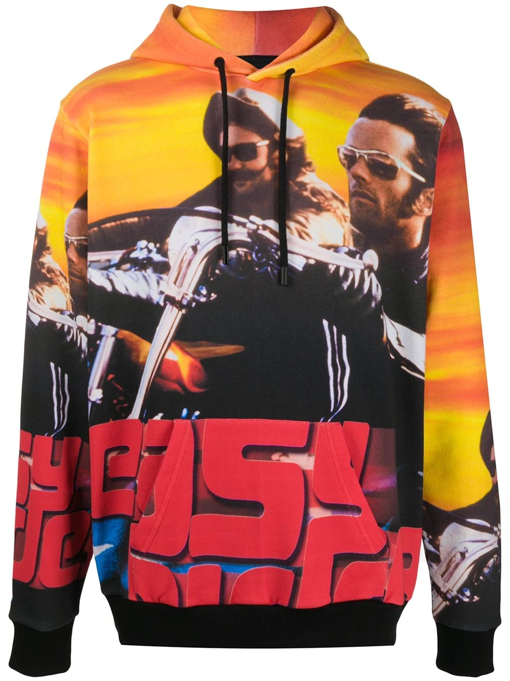 Easy Rider-print hooded sweatshirt - 1