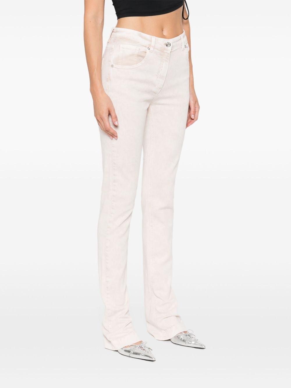 logo-patch jeans - 3